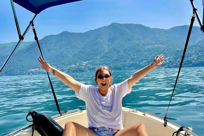 1 Hour Boat Rental Without License 40cv Engine on Lake Como - Key Highlights at a Glance