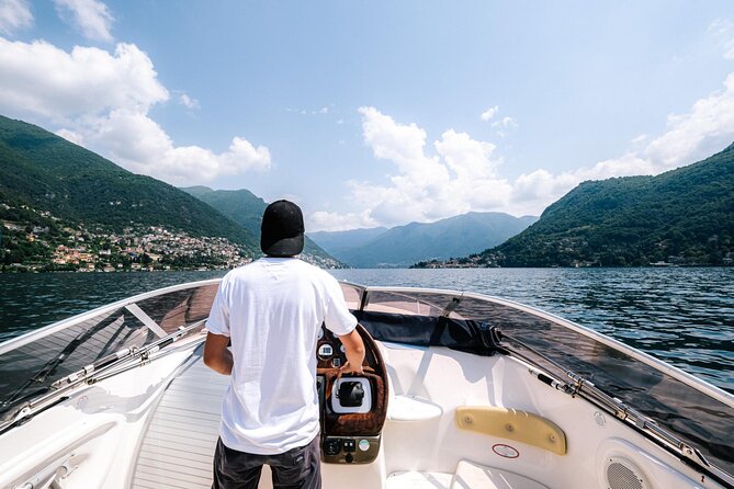 1 Hour Private Cruise on Lake Como Motoscafo Cranchi - How the 1-hour private cruise actually works