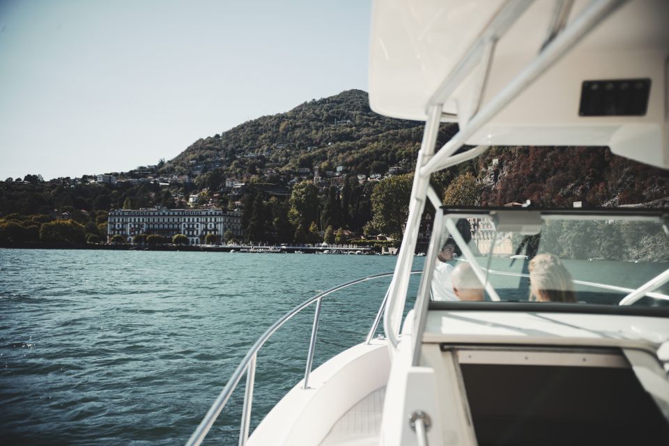 2 hours Private boat tour on lake of Como - Your swim stop: how to get the most out of it