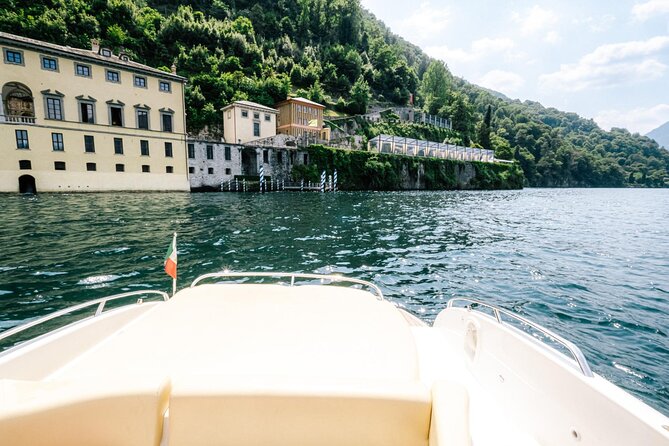 2 Hours Private Cruise on Lake Como Cranchi Motorboat - From Como’s waterfront to Villa Olmo: the opening stretch