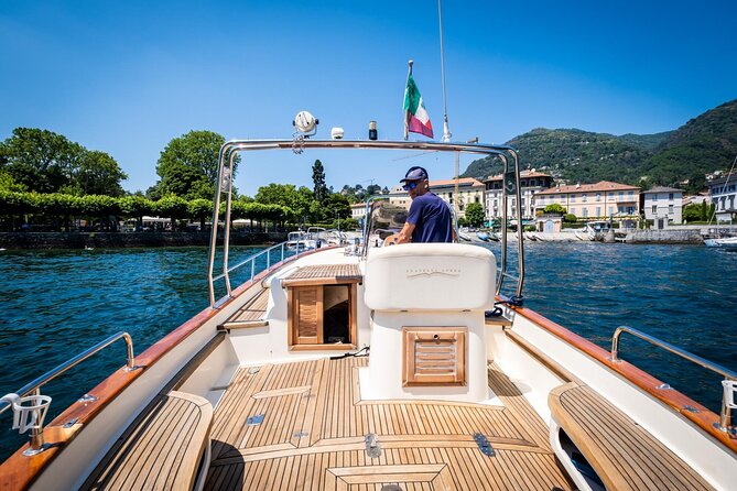 2H Private Cruise on a beautiful wooden speedboat on Lake Como - Who this cruise is best for