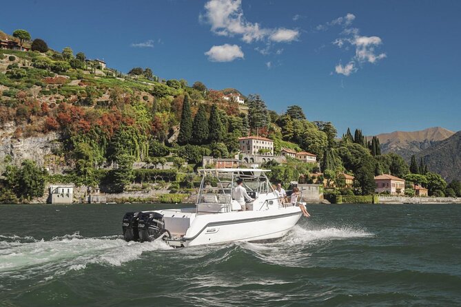 4 Hours Private Boat Cruise on Lake Como with Open Bar - West Shore Highlights: Life Electric, Villa Olmo, and the Luxury Parade