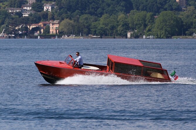 4 Hours Private Wooden Boat Tour stop Bellagio Varenna 6 pax - Leaving Como: Breakwater Views and the Villa Olmo Pass