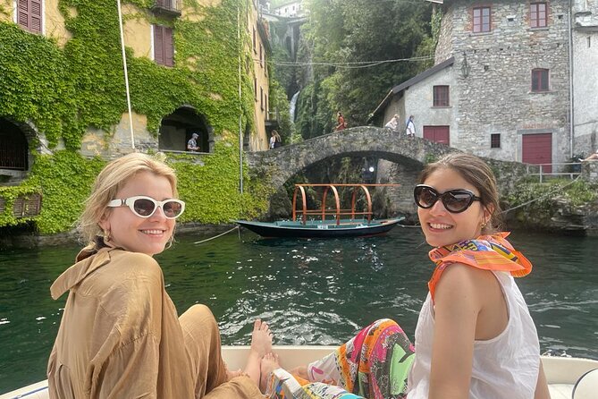 4H Como Lake Cruise drop of Bellagio and Varenna on Mostes Boat - Bellagio from the water: gardens, Napoleon, and Punta Spartivento
