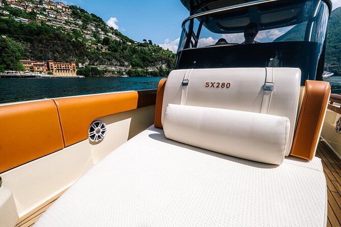 4H Como Lake Cruise drop of Bellagio and Varenna on Tender Yacht - Laglio, Villa Oleandra, And The Famous Names Along The Coast