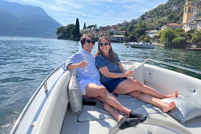 6 hour boat tour with captain on Lake Como - Bellagio in 40 minutes: cobbled lanes and Villa Melzi Gardens