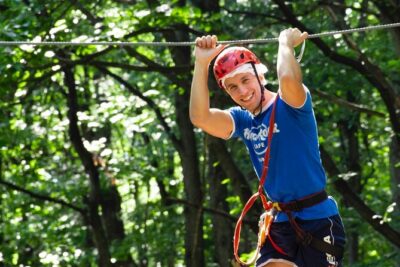 Adult Daily ticket for Adventure Park in Gravedona - The treetop courses: how the setup and safety change the experience