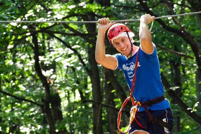 Adult Daily ticket for Adventure Park in Gravedona - The treetop courses: how the setup and safety change the experience