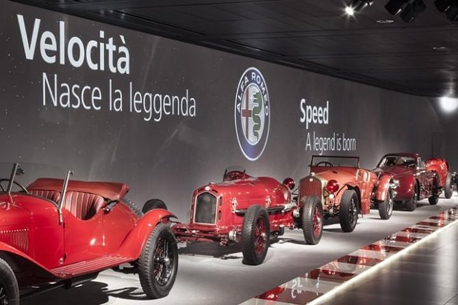 Alfa Romeo Museum, private tour from Milan - At the Museo Alfa Romeo: Racing Legends and Beautiful Road Cars in One Route