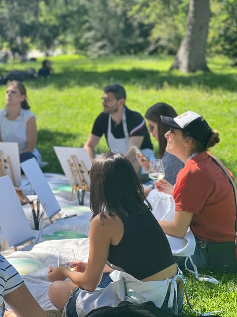 Art in the Park: Paint 'n Sip at Parco Sempione - Unlimited wine and snacks: the best kind of break