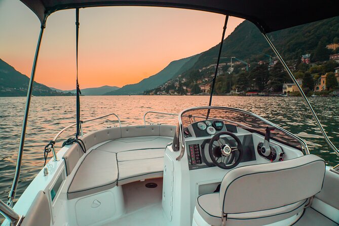 Be the Captain : Drive Your Own Boat on Lake Como - The Boat Lesson: Andrea and Ilgard Make You Ready Fast