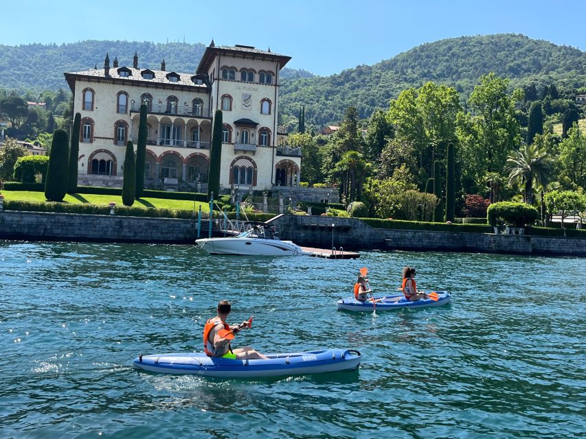 Bellagio Lake Como: Kayak Rental - Your Paddle Plan: North to Villa Melzi and Riverside Beach