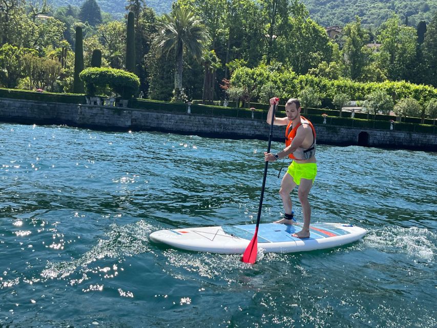 Bellagio Lake Como: Stand up Paddle Rental - Choosing your direction: north to Villa Melzi or south to quiet coves