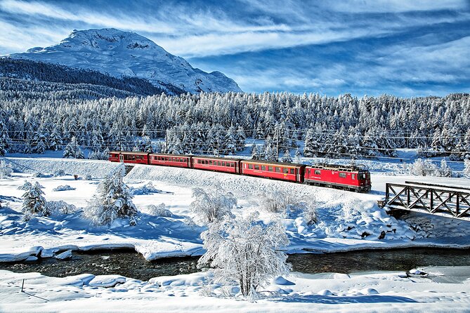 Bernina and Glacier Train Two Routes in One Day from Milan - Sankt Moritz: 2 hours in the Engadin Valley