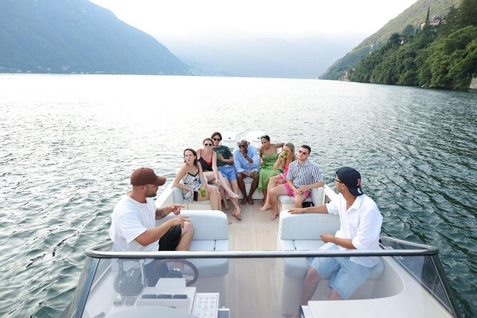 Boat Party on Lake Como - Open Bar - Lenno and Ossuccio: La Cassinella and Villa Balbiano stops
