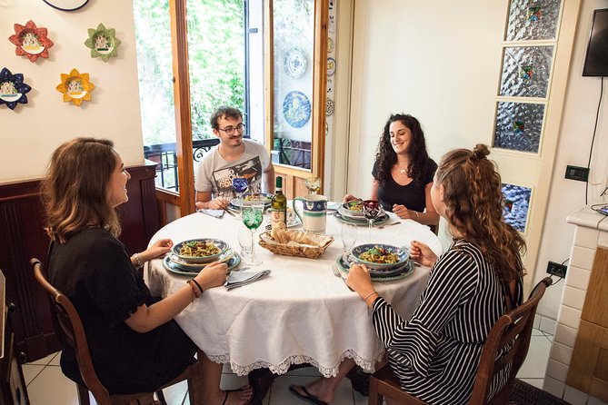 Cesarine: Cooking Class with tasting at Local's Home in Milan - Wine, aperitivo, and the moment you sit down to eat what you made
