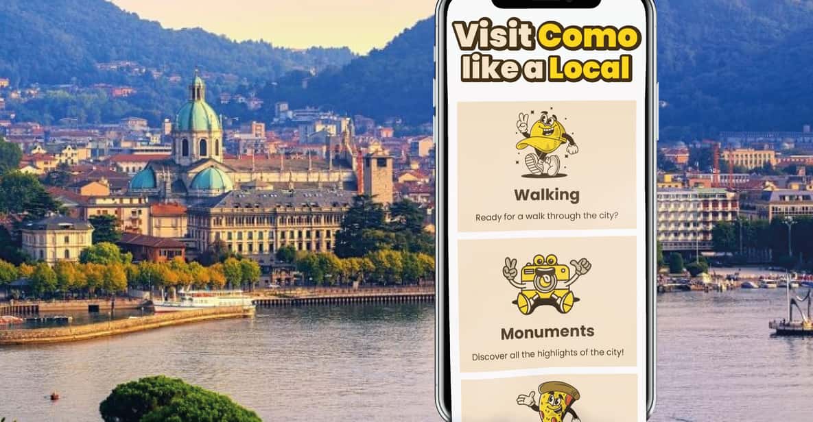 Como: Digital Audioguide made with a Local for your Tour - Como on Your Terms: a Local-Guided Audio Walk