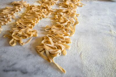 Como: Homemade Pasta Workshop with a Local - The table moment: tasting three dishes with local red and white wine