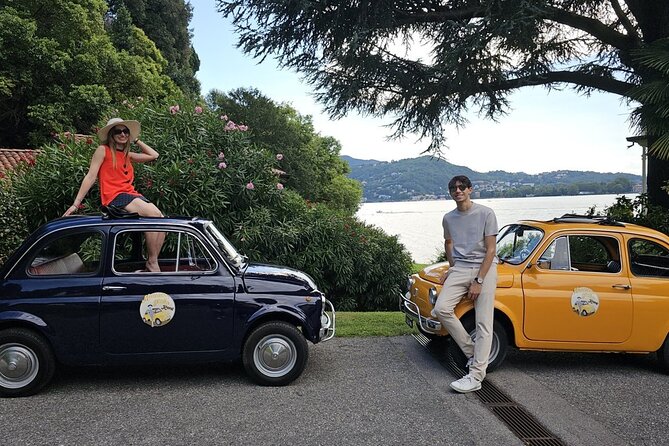 Como Lake: vintage car Fiat 500 Rental - Your 4-hour plan: west shore, Bellagio ferry, and back to Como
