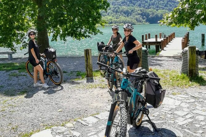 E-Bike Tour around Three Lakes and Idyllic Mountain Life - The Return Stretch via Lake Piano and the Old Railway Line