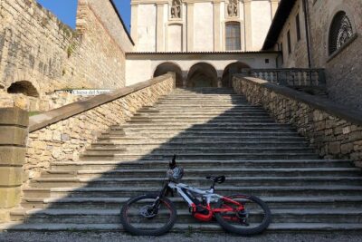 E-bike tour Bergamo - Cruising the Venetian Walls for Instant Bergamo Views
