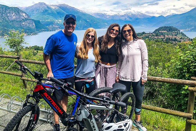E-Bike Tour from Bellagio plus tasting - The tasting stop: local cheese, cold cuts, wine, and a break with views