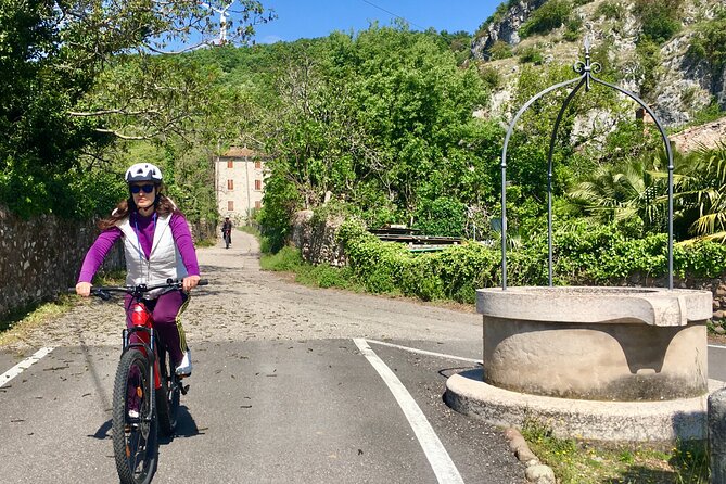 E-Bike Tour with Wine Tasting from Salò - Muscoline’s Giant Bench (No. 118) and the Chiaretto pink color story