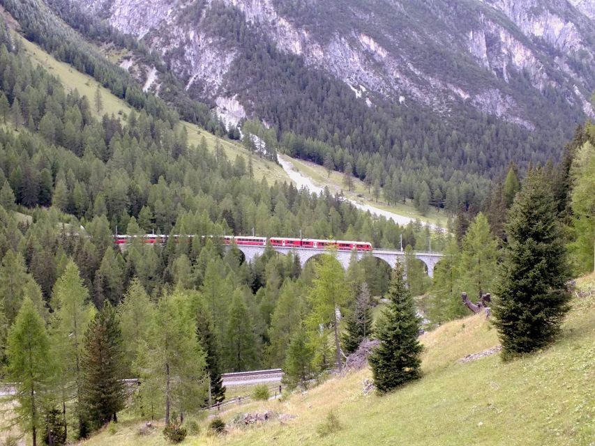 From Lake Como: Bernina Red Train Tour to St. Moritz - Acquafraggia Falls: what to expect (and when it might not be included)