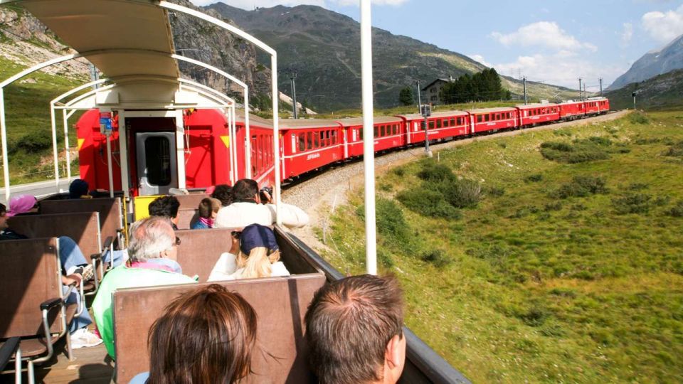 From Lake Como: Bernina Red Train Tour to St. Moritz - Getting from Lake Como: private door-to-door comfort