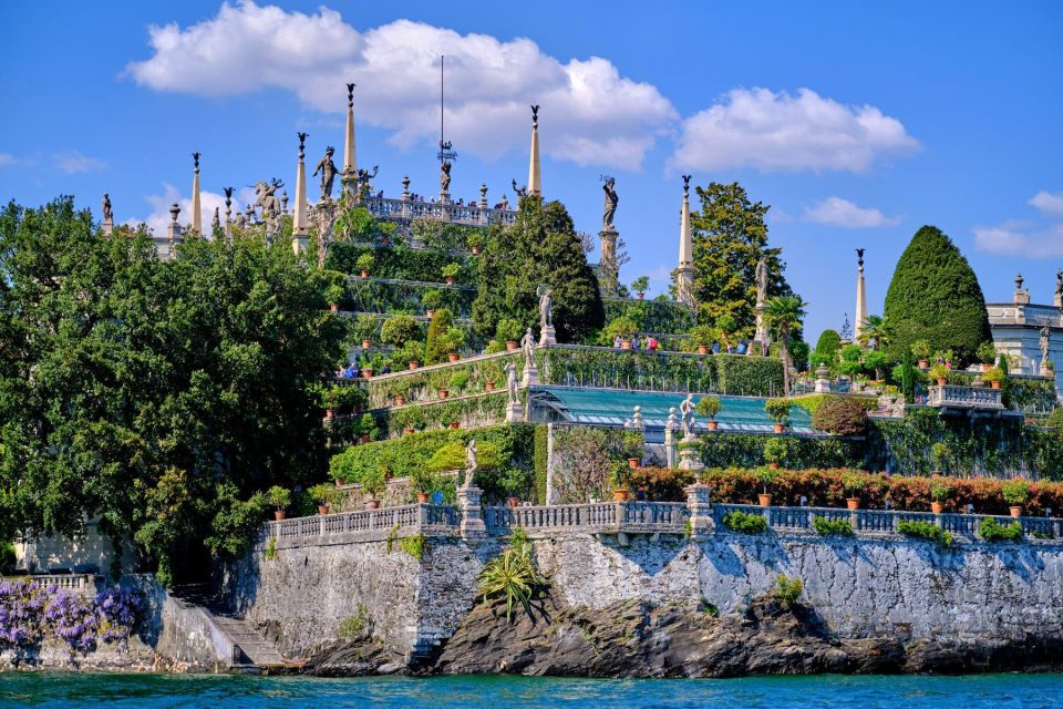 From Lake Maggiore: Private Boat Tour with Pickup/Drop-off - The Santa Caterina del Sasso cliffside stop