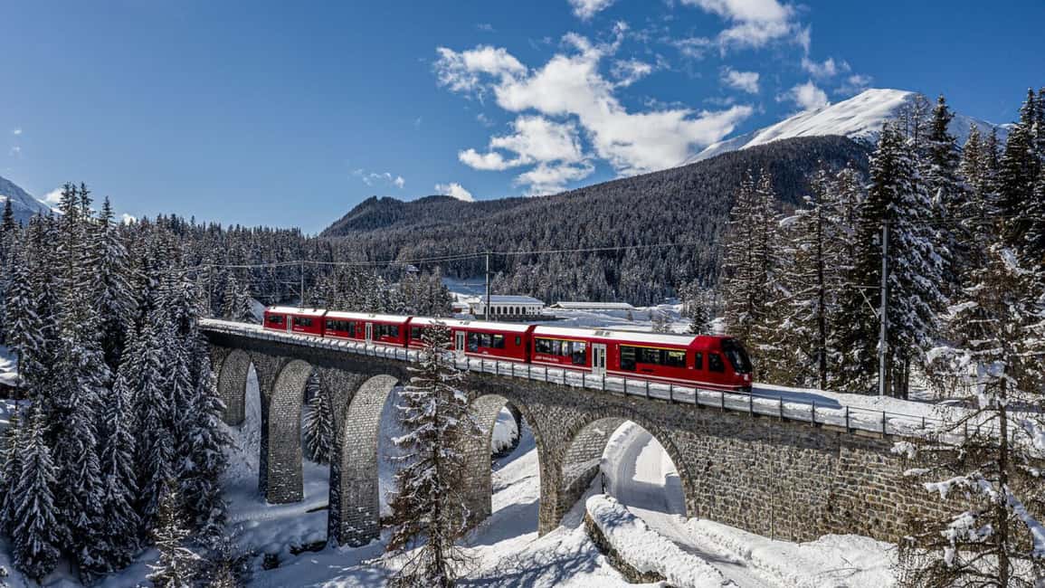 From Milan: Bernina Express Train and St. Moritz Tour by Bus - The Bernina Express: Second Class With Openable Windows