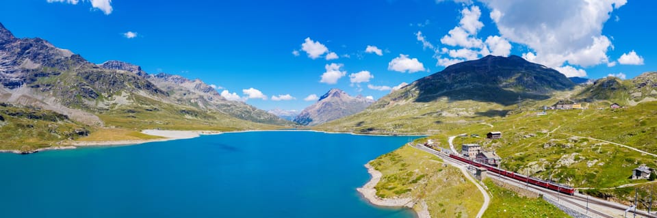 From Milan: Bernina Train Guided Tour to St. Moritz - Colico Piano break: quick reset, not a major stop