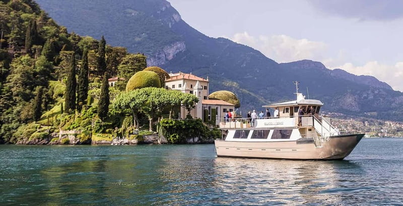 From Milan: Como, Lugano, Bellagio with Private Lake Cruise - Cadenabbia to Lugano: a switch from Italian glamour to Swiss polish