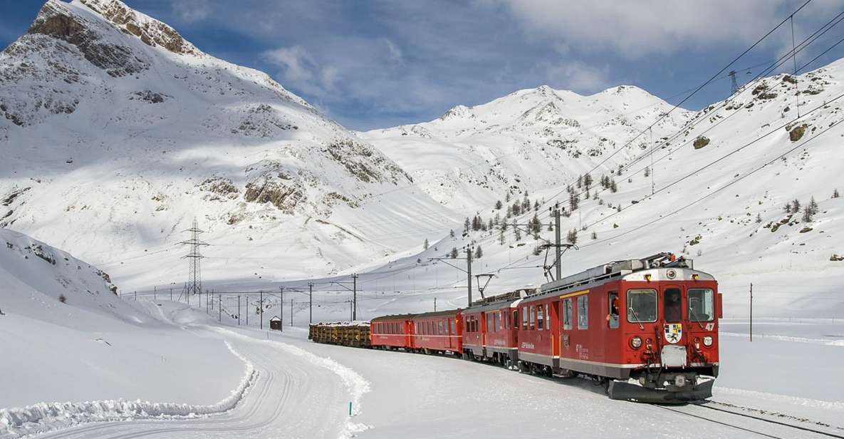 From Milan: Lake Como Cruise, St. Moritz & Bernina Red Train - Meeting point in Milan: where the day starts on time