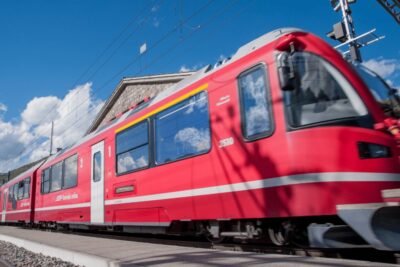 From Milan: Round-Trip Bernina Red Train to Saint Moritz - The Bernina Red Train: iconic, flexible, and not the panoramic version