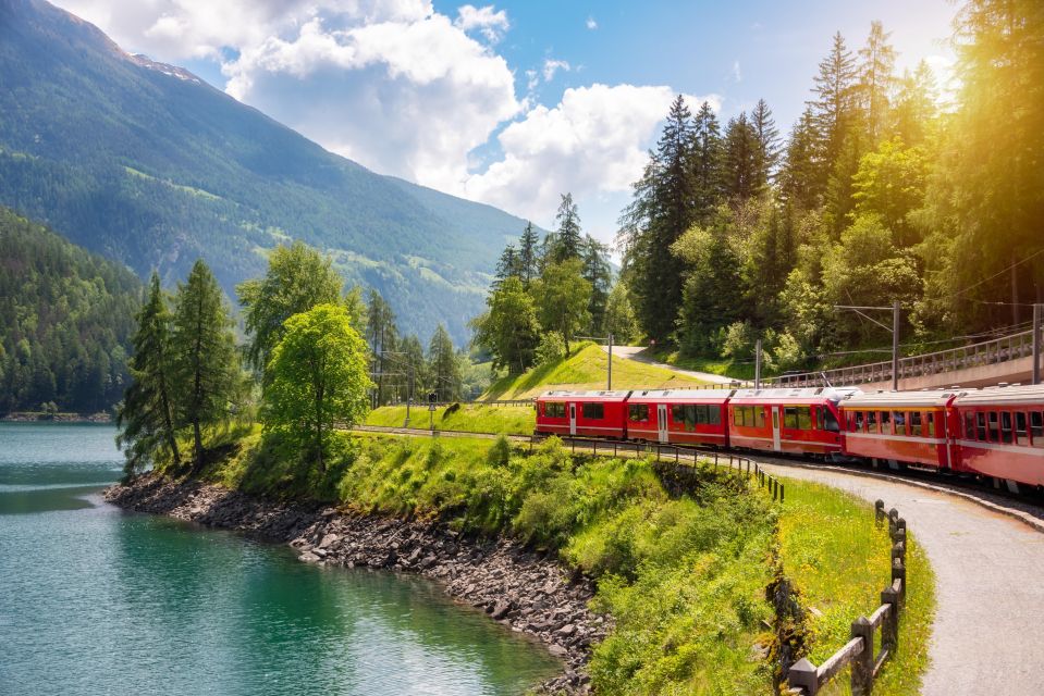 From Milan: St Moritz & Alps Day Trip with Bernina Red Train - Bernina Pass scenery: the drive-by moment that sets expectations