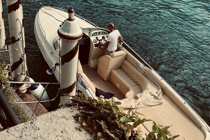 Full-Day Grand Tour, private speedboat at Lake Como - Isola Comacina: the one-island break for Prosecco, a swim, and quiet views