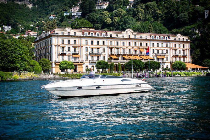 Grand Tour, 1h to 4h private luxury speedboat at Lake Como - Isola Comacina and the center-of-the-lake moment