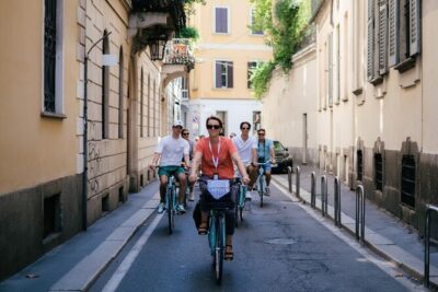 Highlights and hidden gems of Milan Bike Tour - The Morning Route: Timing, Meeting Point, and How the Ride Flows