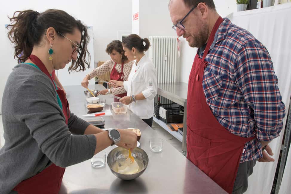 International aperitif + cooking class in Italian - The Best Part: Eating the Food You Made (With Wine Pairing)
