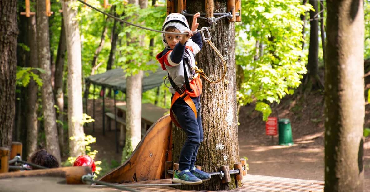Lake Como Adventure Park Day Access - What’s included with your pass: gear, briefing, and all-day entry