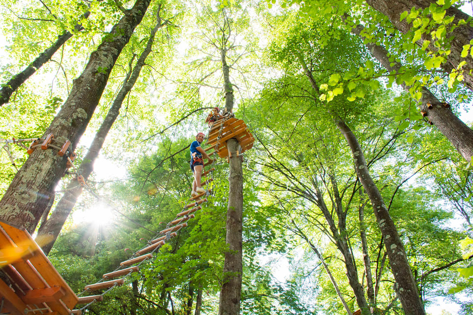 Lake Como Adventure Park Day Access - Price and what you get: unlimited routes beat a single attraction ticket