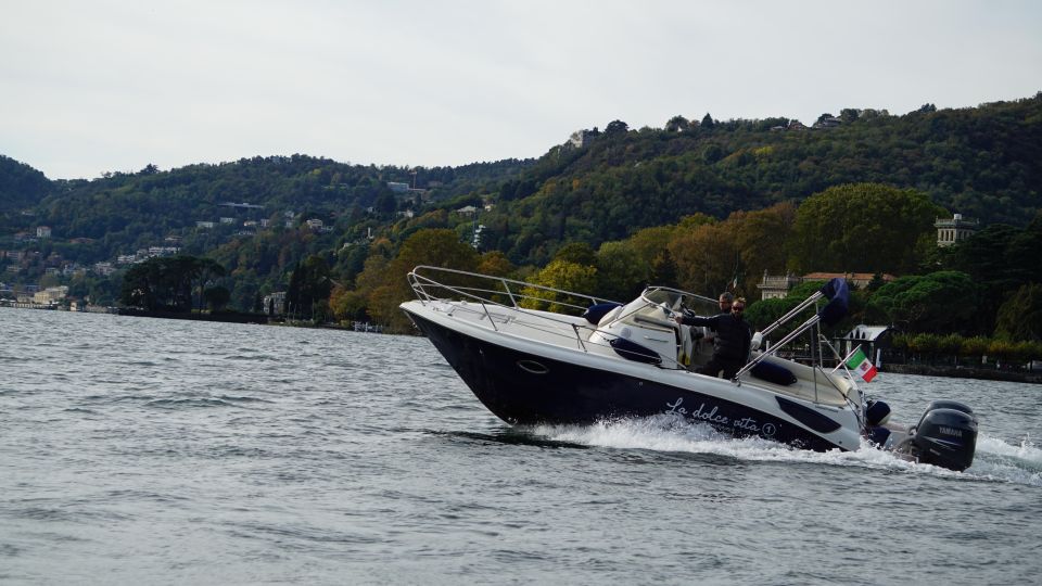 Lake Como: Dreamer Private Tour 1 hour Eolo boat - Timing and what you’ll actually capture in one hour
