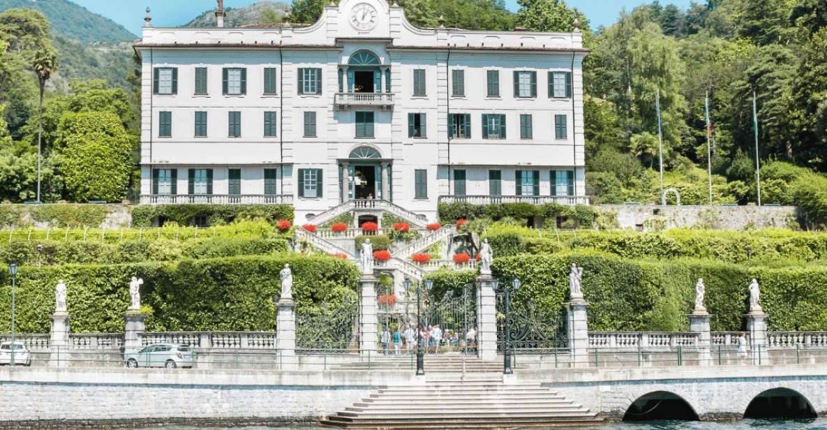 Lake Como: Lakeside Villas Entry Tickets with Ferries - Villa Melzi d’Eril Gardens in Bellagio: Sculptures, a Moorish Temple, and a Japanese Pond