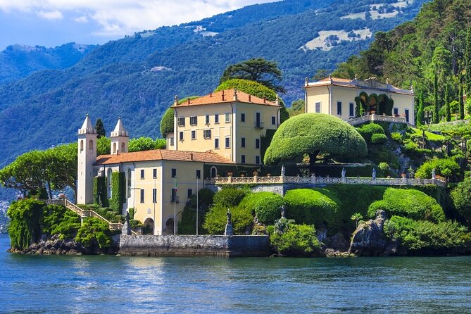 Lake Como Private Boat Tour 2h. Como - Villa Balbianello & more - Cernobbio to Oceans Twelve: Villa Erba and the film-set angle