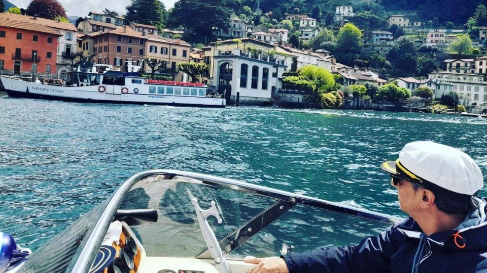 Lake Como: Private Southwest Coast Boat Tour - What you actually do during the hour: cruise, listen, adjust