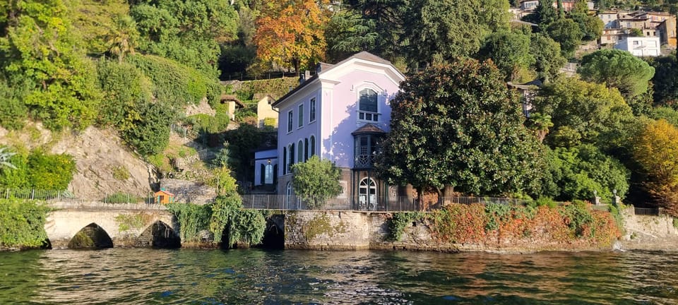 Lake Como: Shared or Private 2 Hours Boat Tour with Aperitif - Villa Pliniana break: short pause, lots of framing