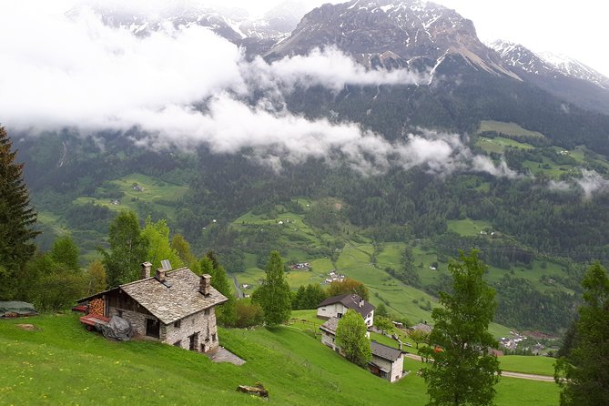 Lake Como, Swiss Alps and Bernina Train From Milan - The road-to-mountains leg and the Maloja Pass pause