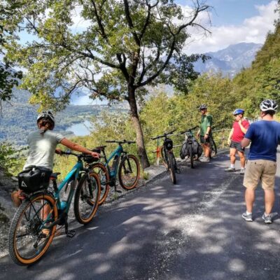 Lake Como to Lake Lugano: E-Bike Three Panoramic Lakes - Start point near Piazza Manzoni: the quick setup you’ll appreciate