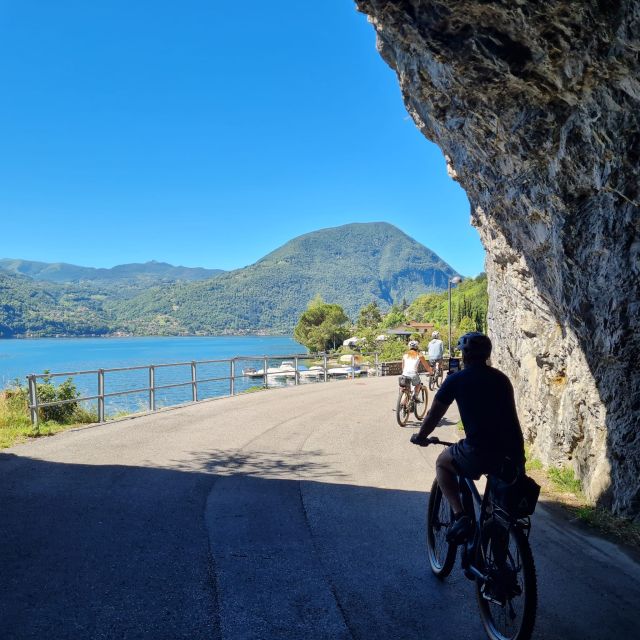 Lake Como to Lake Lugano: E-Bike Three Panoramic Lakes - Lake Piano nature reserve and the old railway path: where the ride turns “easy” and pretty